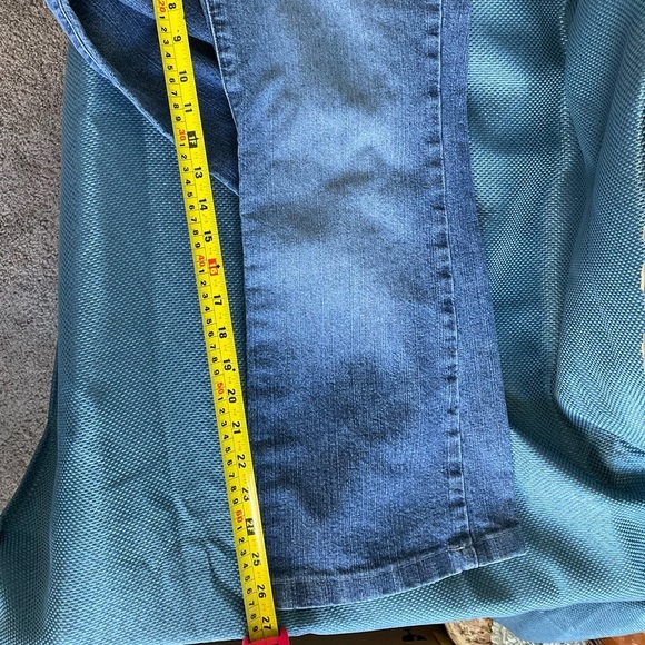 Vintage Y2K Tommy Jeans Flare Denim Tommy Hilfiger Double Button sz 11 Jeans - Picture 10 of 10